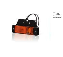 LED position light, W45 32 x 130 mm, bracket Z/ White, Amber, Red (470)