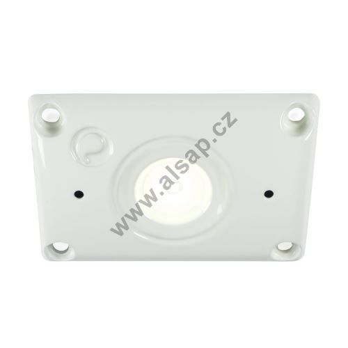 Aluminum Light 1 LED, Surface Square 100x70x15 mm