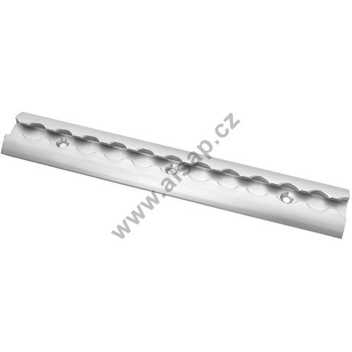 AirLine track o20 mm, 50x12 mm, with mounting holes, anodised
