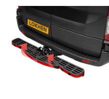 Zadní schůdek PEDDY TRIPLE pro užitková vozidla s tažným zařízením, 1462x189mm, čer,LOKHEN (2)