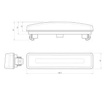 Side Position LED Light Orange, W190N, NEON (6)