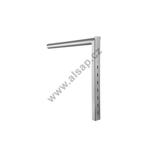 Fixed side guard holder, zinc-coated o54mm, 802x700mm