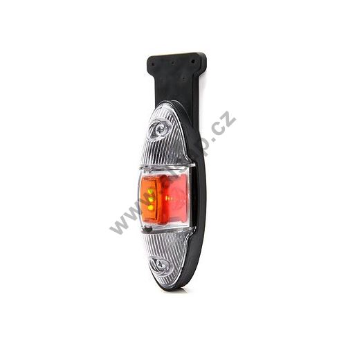 Rear antenna L/R, LED, vertical mounting, Red/White/Orange (6)