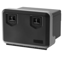 Plastic toolbox, 630x450x480 mm, 78.5 l, WELVET