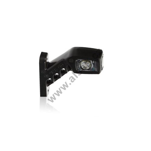 Rear antenna short 135 mm, L/R, LED, Red/White/Orange (3)
