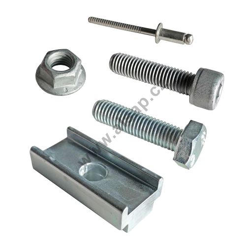 Mounting kit for bumper, R58-03, type 564040, set according to fig. 2