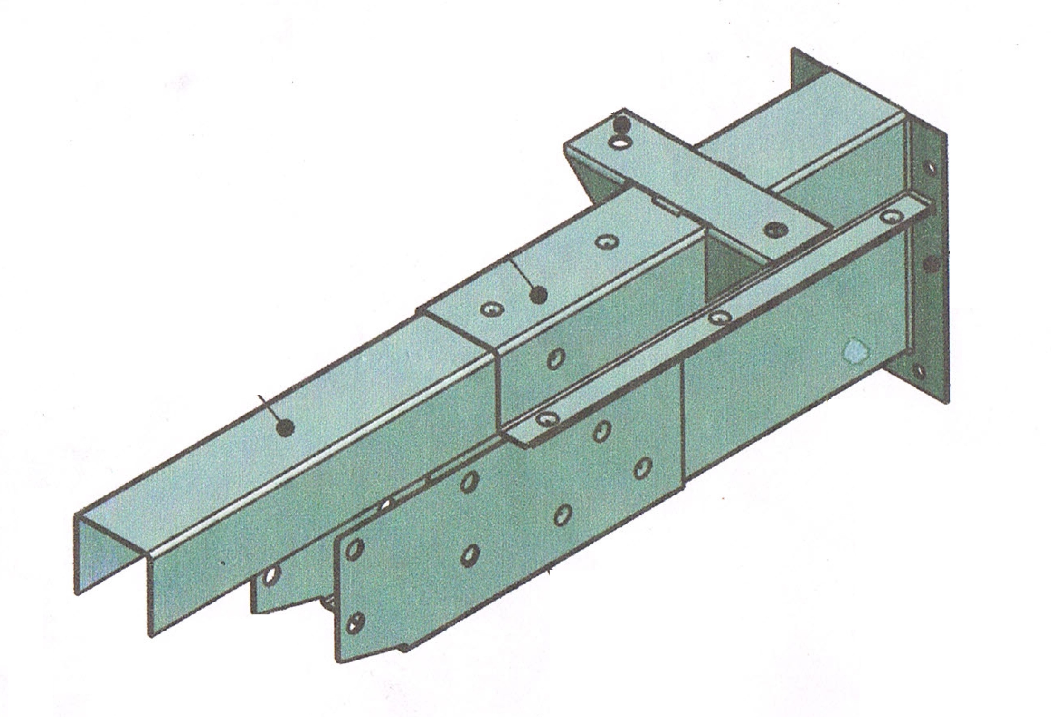 Prodloužení MB Sprinter 3,5t / 710 mm , RAL9010