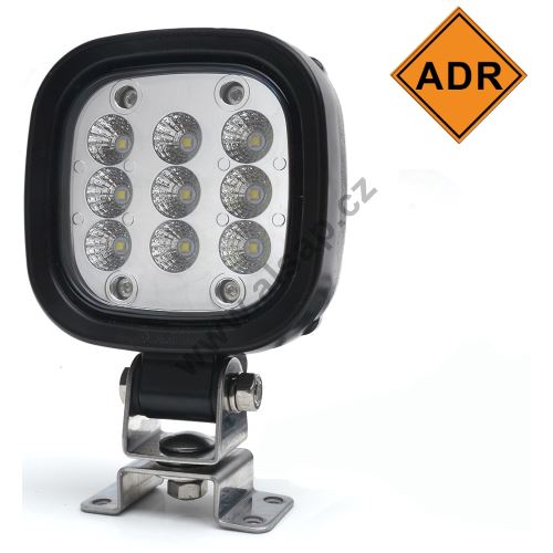 LED work light, 133.6 x 110 mm, cable, 4000lm, ADR