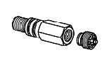 Ventil s pojiskou 1/2"pro válec 412012,13,15