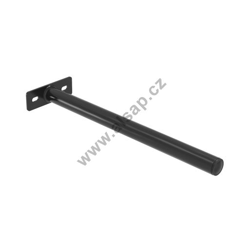 Mudguard bracket 33mm, l= 450mm, black powder coating