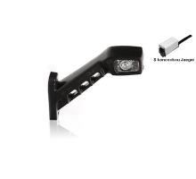 Rear antenna 187 mm, L/R, LED, Red/White/Orange (475)