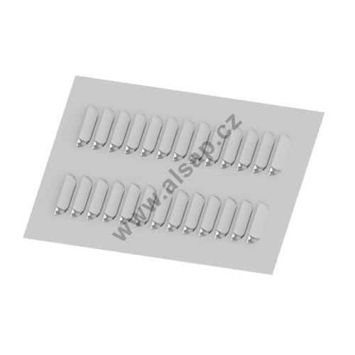 Ventilation grille 334x250mm, brand