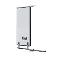 SKIRION–posuvné boční dveře pro panelové skříně od 40–80mm, šířka 900-1300mm, posuv vpravo