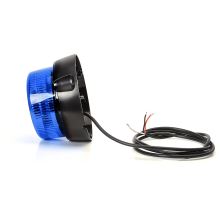 Blue LED beacon, 8 modes, 12-24V, for mounting, 3m cable (3)