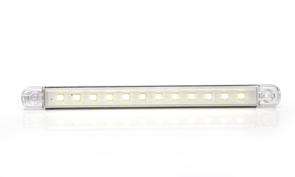 Vnitřní led osvětlení  12 led osram / 12v, bílé, 238 x 21 x 10 mm, 301 lm