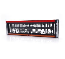 Rear combined LED license plate light, 584 x 163 x 31.5/58 mm, cable (3)