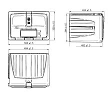 Plastic toolbox, from 600 to 1000 mm, from 55 l - 180 l, VERTIGO (1)