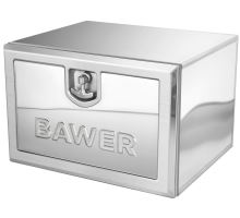 Bedna na nářadí nerezová, od 500 do 1000mm, od 64 l - 233 l,  lesklá, BAWER E8