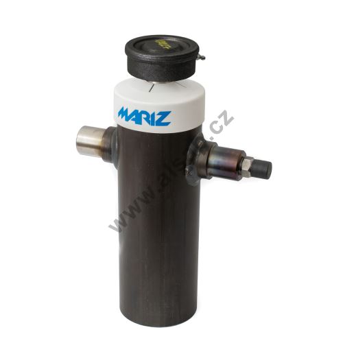 MARIZ hydraulic cylinder o110mm, 4-stage, stroke 960mm, steel, with valve for 1/2" connect (1)