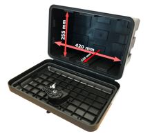 Plastic toolbox, from 400 to 1020 mm, from 21 l to 153 l, JUST (2)