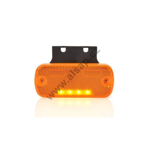 LED Side Position Light Orange, W128 45 x 105