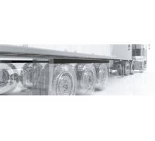 Rubber side skirt Anti-Spray, 3700x150x25mm, horizontal top profile for attachment (2)