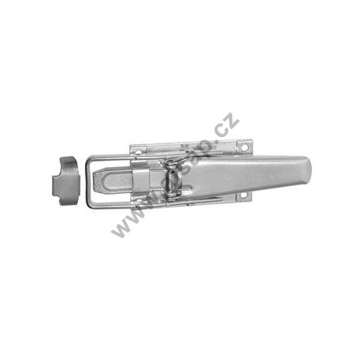 275 mm latch, screw-on, counterpart/hook for welding, galvanized