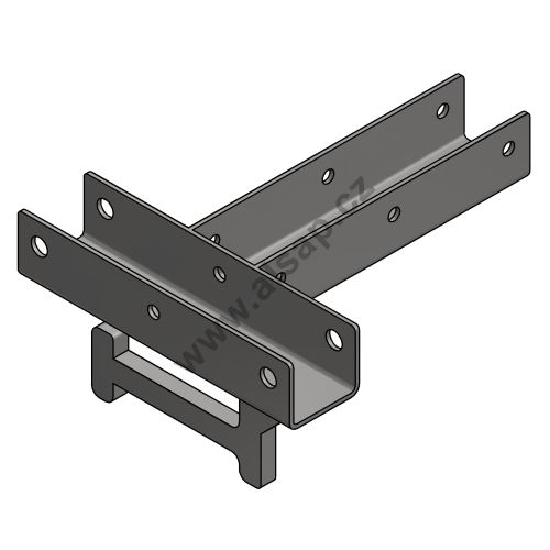 Lateral crossbar connection with TOP universal coupling, zn