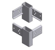 Corner connector 70 for groove, 80/3/135, for NEW sl., without drilling, hot-dip galvanize