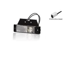 LED position light, W45 32 x 130 mm, bracket Z/ White, Amber, Red (469)