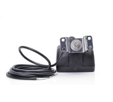 Work light 9 LED 1350 lm Osram / 14.4W, W81 black with bracket, 104 x 104 mm, 5m cable (4)