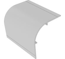 Box body external profile 102 x 102mm, aluminium