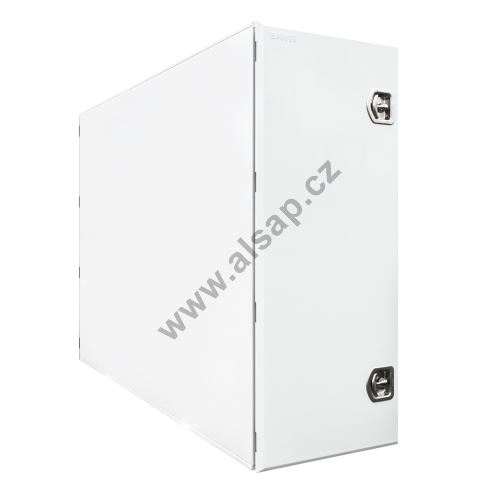 Tool box behind the cabin, aluminum, 600x1450x2000mm, white powder coating, stainless lock (1)
