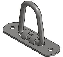 Folding side sail bracket
