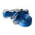 25 mm Tie-Down Strap, Ratchet WTR 1000, Hook 002, 0.5+4.5m, Blue