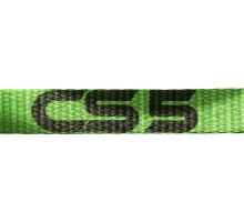 25 mm Lashing Strap, Ratchet WTR 800, Hook 002, 0.5+4.5m, Neon Green RAL6018 - logo CS5 (2)