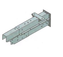 Extension MB Sprinter 5t, color/RAL9010, 500-810 mm