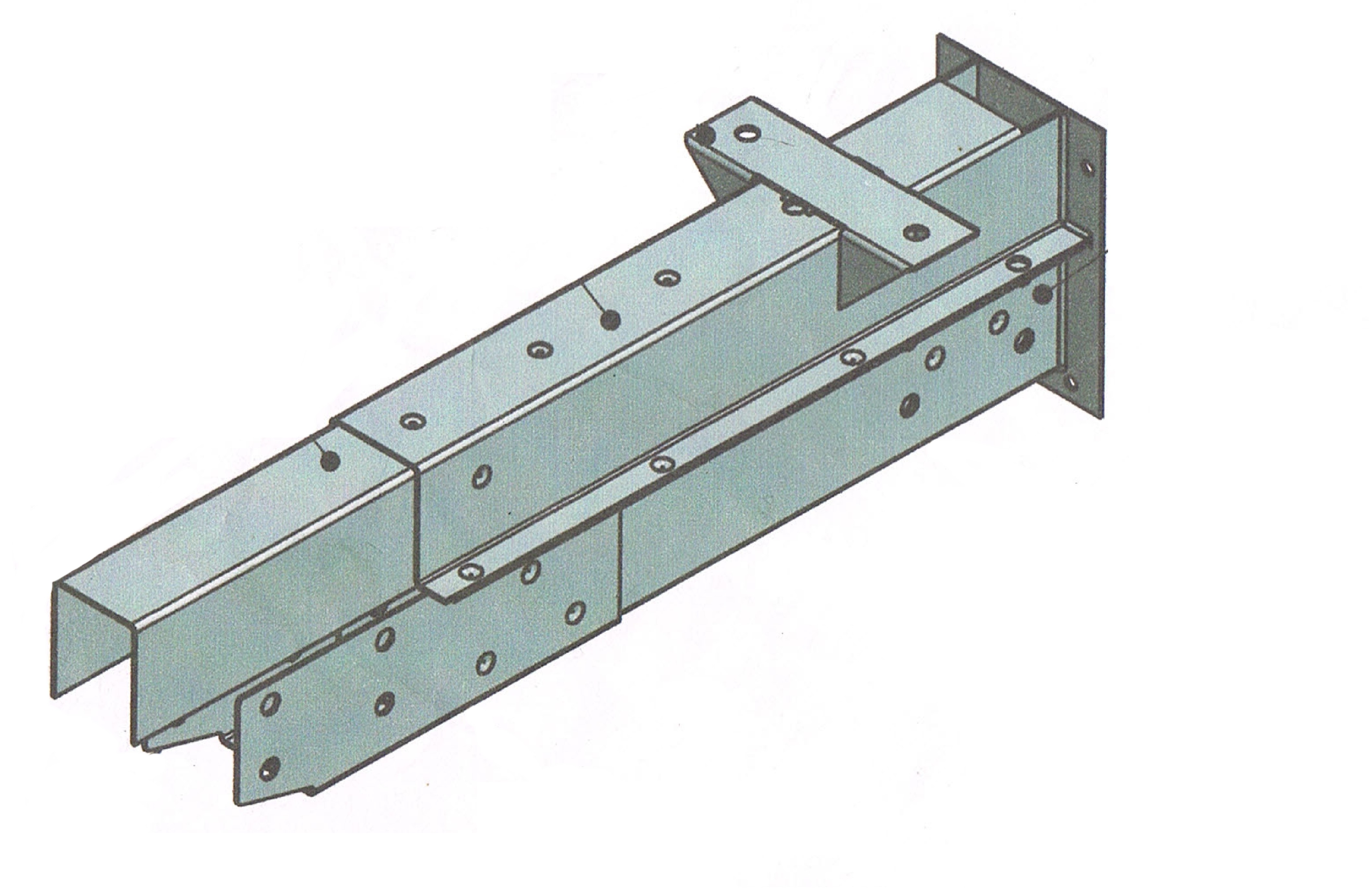 Prodloužení MB Sprinter 5t / 810 mm, RAL9010