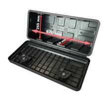 Plastic toolbox, from 400 to 1020 mm, from 21 l to 153 l, JUST (2)