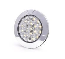 Inner LED lighting, clear/milk glass, 12/24V, classic/sensor, recessed O152mm (1)
