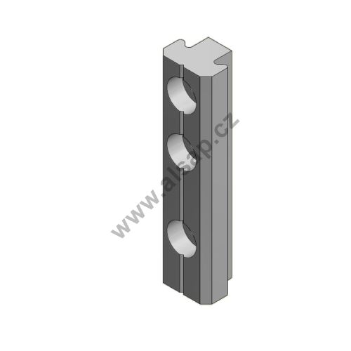 ARMATON dropside pillar pocket – side, anodised