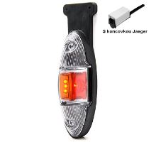 Rear antenna L/R, LED, vertical mounting, Red/White/Orange