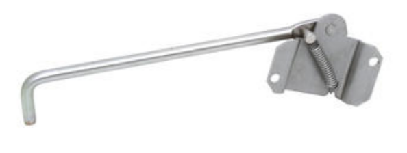 Aretace dveří 90stu., levá (panty vlevo), nerez