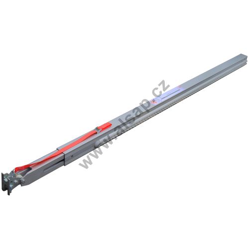 Sliding GSP load lock bar, floor-to-ceiling, up to 2620mm, aluminium, For GSP track 73S306