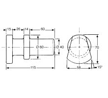 Sidewall pin, 40mm (1)
