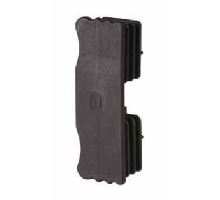 End cap for underrun protection, black, E11 homologation
