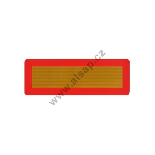 Rear reflective marking board - trailer