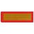Rear reflective marking board - trailer, sticker