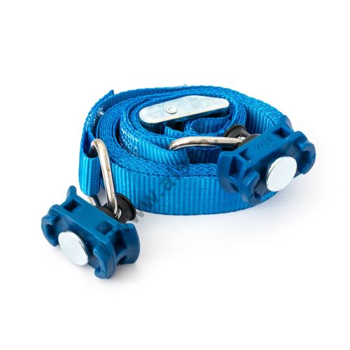 AirLine lashing strap 25 mm with WTK buckle, length 1-5 m, blue (1)