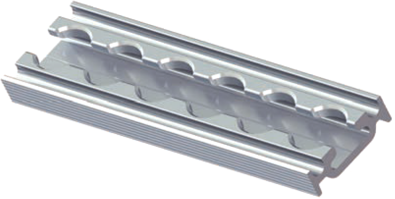 Lišta airline o20 mm 5508 , 40x11 mm, 3064 mm, al